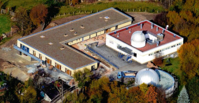 Unbekannte brechen in Sternwarte und Kita ein - Die Kindertagesstätte "Flohkiste" steht direkt neben der Rodewischer Sternwarte.