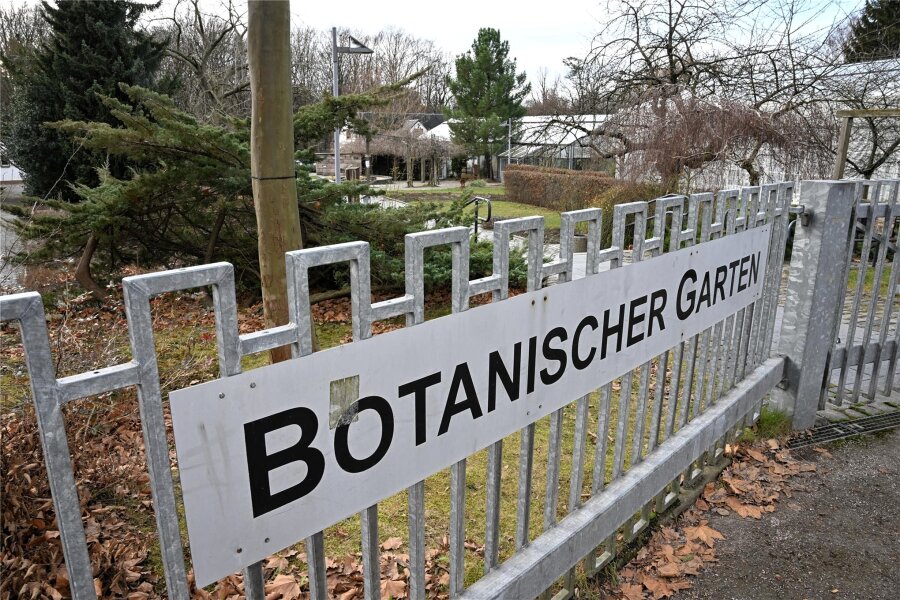 Unbekannte stehlen Spendengeld aus Botanischem Garten in Chemnitz - Unbekannte haben im Botanischen Garten etwa 100 Euro aus einer Spendenbox gestohlen.