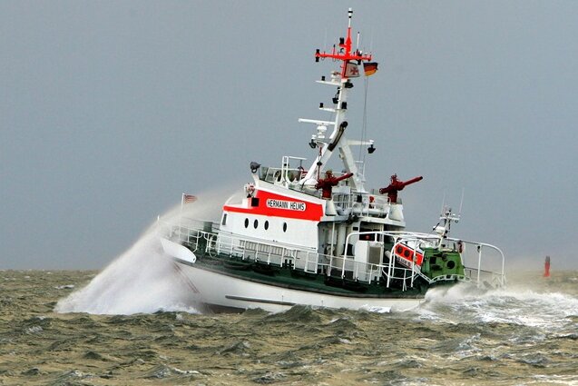 Unfall mit Schlauchboot - Suche nach Verunglückten auf der Ostsee - 