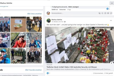 Unfalltod eines Ausländers: Facebook-Kommentar von Freiberger AfD-Stadtrat sorgt für Empörung - Die Kommentare von AfD-Stadtrat Markus Gehrke auf dessen Facebook-Seiten sorgen für Empörung.