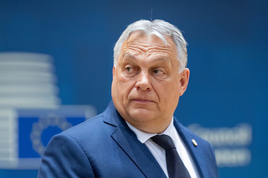 Ungarn billigt Nato-Ukraine-Plan - "Ungarn will keine Entscheidungen der Nato blockieren, die andere Mitgliedsstaaten befürworten": Viktor Orban.