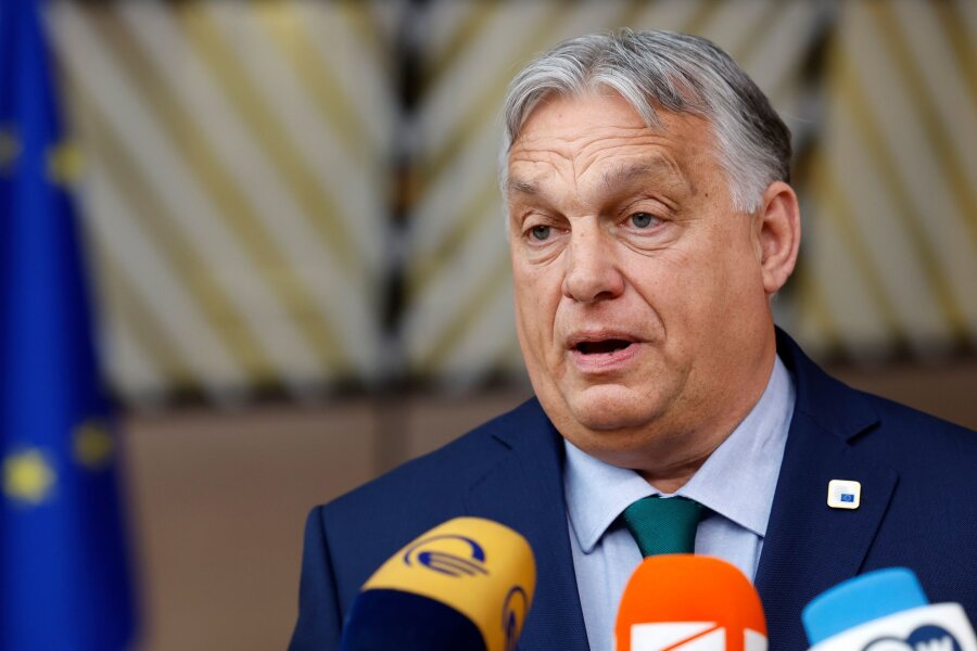 Ungarns Premier Orban erstmals seit Kriegsbeginn in Kiew - Premiere seit Kriegsbeginn: Orban besucht Kiew (Archivbild)