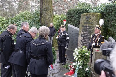 Unglück von 1960 in Zwickau: Gedenken an die 123 Opfer - Die Opfer des Grubenunglücks von 1960 sind nicht vergessen.