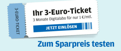 Unsere Empfehlung für eure Freunde: Jetzt das 3-Euro-Ticket sichern und sparen! - 