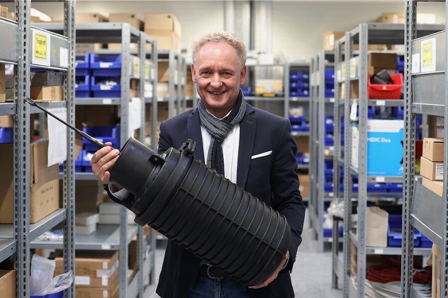 Für ihn ist das Unternehmen sein Lebenswerk: Matthias Fischer von der Fischer Haustechnik GmbH in Leipzig.