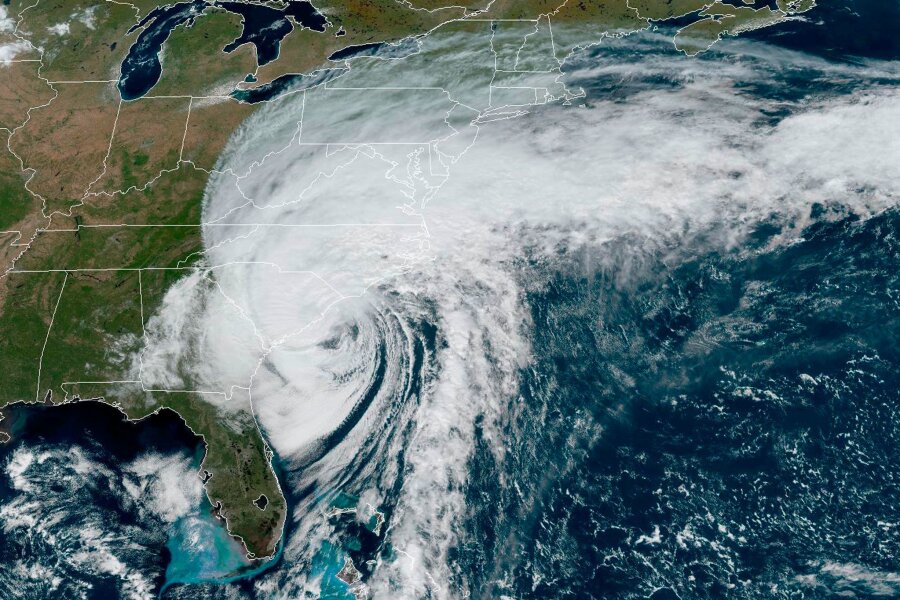 US-Behörde rechnet mit starker Hurrikan-Saison - Hurrikan "Ian" verwüstete im September 2022 die Südostküste der USA.