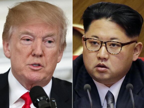 USA und Nordkorea planen historisches Gipfeltreffen - US-Präsident Donald Trump ist zu einem Treffen mit dem nordkoreanischen Machthaber Kim Jong Un bereit.