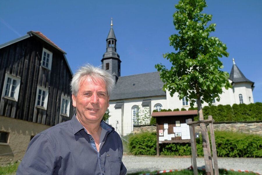 Uwe Heinl will Bürgermeister von Limbach werden und tritt auch im zweiten Wahlgang an.