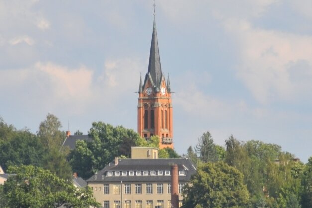 Vandalismus an Kirchen - Pfarrerin: Verhalten ist respektlos - In der Lutherkirche in Oberfrohna waren in der Vergangenheit die meisten Vandalismusschäden zu verzeichnen. 
