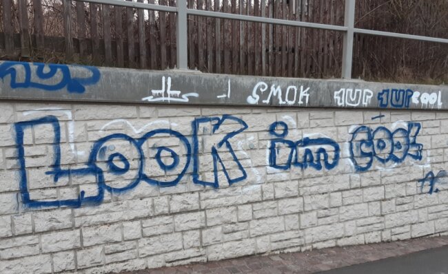 In Mittweida hat die Anzahl der Graffiti in diesem Jahr zugenommen, berichtet die Stadtsprecherin. Der Vandalismus im Stadtgebiet ist aber nicht auf Schmierereien beschränkt. 