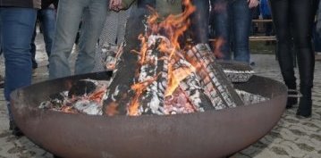 Verbot aufgehoben: Feuerschalen dürfen in Auerbach lodern - 