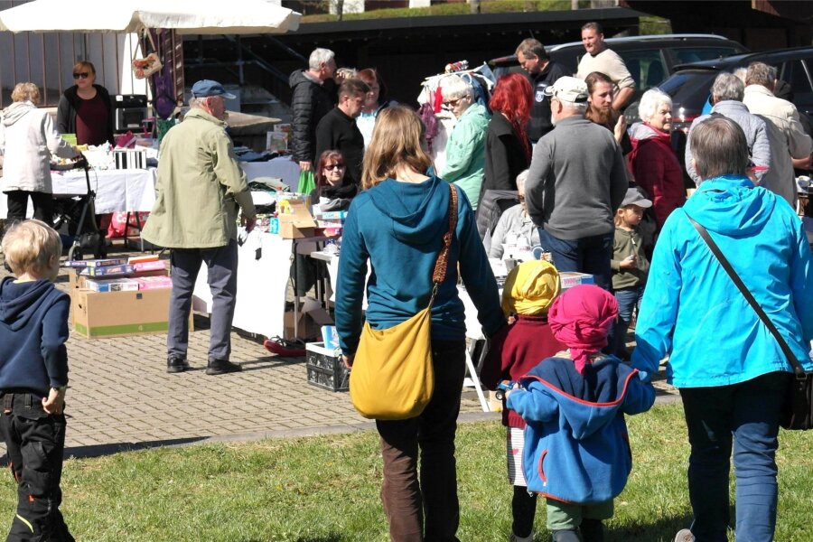 Vereine aus Geringswalde lassen es lodern - Im vergangenen Jahr war der Flohmarkt so gut angekommen, dass die Organisatoren nachlegen.