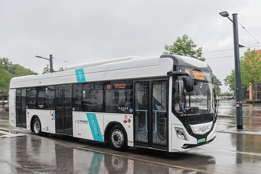 Verkehrspolitiker: Einsatz von E-Bussen auch in Chemnitz eine Option - Der testweise Einsatz eines Elektrobusses auf der Linie 82 in Chemnitz sorgte zu Monatsbeginn für Aufsehen.