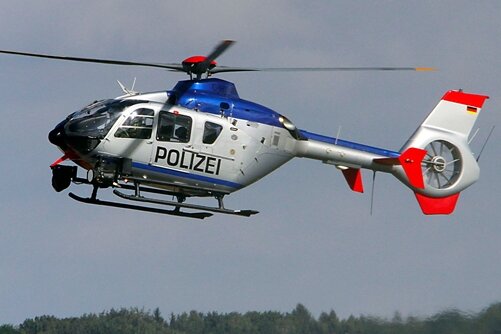 Vermisstensuche: Hubschrauber kreist über Freiberg - 