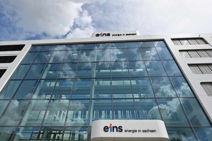 Die neue Firmenzentrale von Eins. Der Versorger gab nun bekannt, dass er in Siegmar kein Müllkraftwerk errichten will.