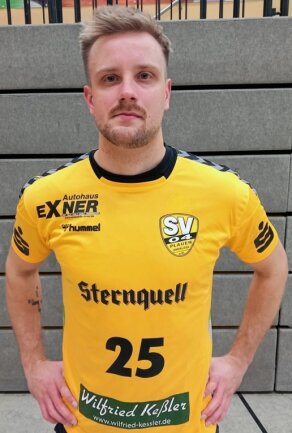 Verstärkung für die Schwarz-Gelben - Max Scheithauer wechselte vom Dessau-Rosslauer HV ins Vogtland, um die Lücke im Rückraum des SV 04 Oberlosa zu schließen. 