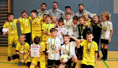 VFC Plauen dominiert Kreismeisterschaft der E-Junioren - 
