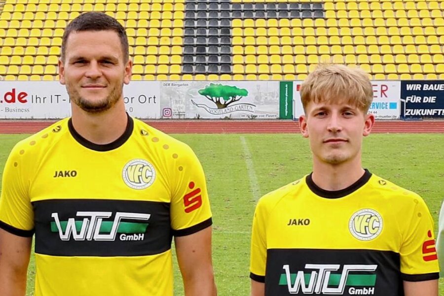 VFC Plauen: Zwei Hochkaräter für die Oberligamannschaft - Tommy Kind (links) und Max Winter stoßen zum Oberligateam des VFC Plauen. 