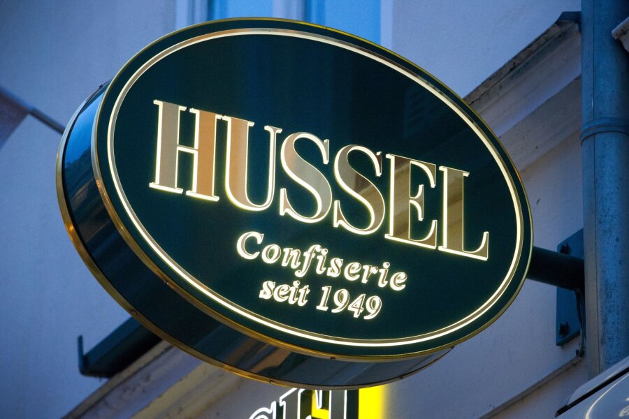 Viba übernimmt Hussel-, Arko- und Eilles-Filialen - Das Logo der Confiserie "Hussel".
