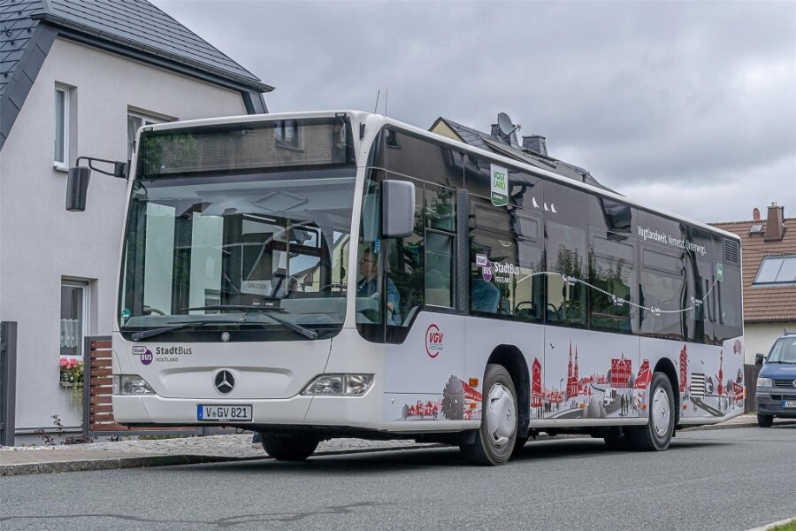 Viele Busfahrer krank: Einige Stadtbusse im Göltzschtal fallen aus - Seit 2019 sind die sogenannten Midibusse im Stadtverkehr des oberen Göltzschtals im Einsatz.