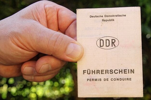 Viele Erzgebirger besitzen noch alten Führerschein - Die alten Führerscheine verlieren nach und nach ihre Gültigkeit. 