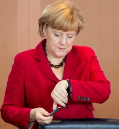 Mehr Zeit als Kanzlerin: Wahlsiegerin Angela Merkel. 