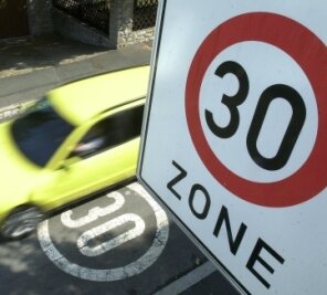 Vier neue Tempo-30-Zonen in Chemnitz - Tempo-30-Zonen sollen Wohngebiete sicherer machen. 
