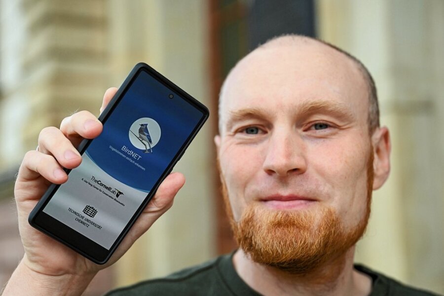 Vogelstimmen-App aus Chemnitz ist ein Download-Hit - Die Vogelstimmen-App aus Chemnitz ist schon mehr als eine Million Mal heruntergeladen worden. Stefan Kahl hat sie mit entwickelt. 
