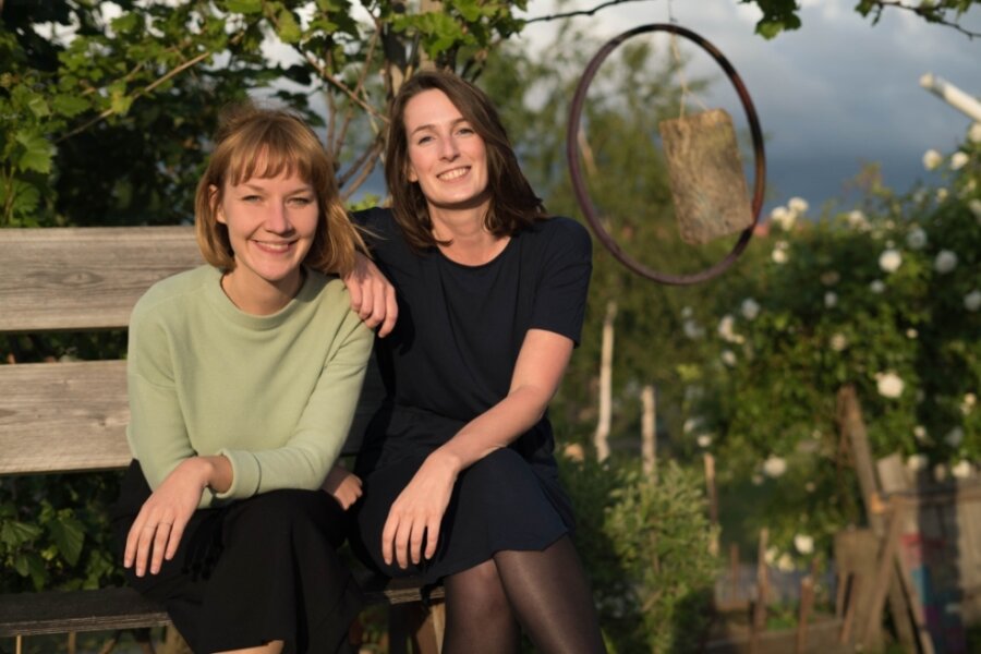 Vogtländerin mit Internetfirma erfolgreich - Hanna Lutz und Stephanie Frost (rechts) haben gemeinsam die Firma aus der Taufe gehoben. 