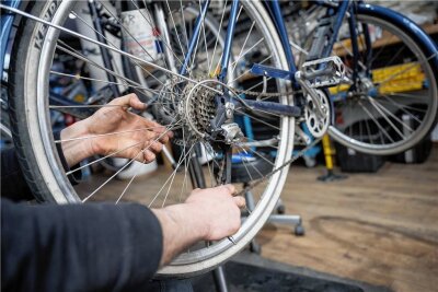 Vogtland Bike Festival steigt im Umweltzentrum - Beim Festival gibt es unter anderem einen Workshop zum Thema Schrauben am Rad.