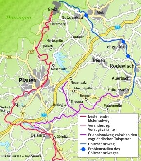 Vogtland steigt zum Radlerland auf - 
              <p class="artikelinhalt">Auf ausgebauten Radwegen eine Runde durchs Vogtland. In wenigen Jahren wird dieser Radfahrer-Traum verwirklicht sein.</p>
            