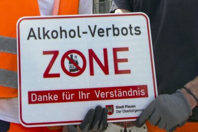 Vogtlandkreis setzt Alkoholverbots-Regel für die Plauener Innenstadt außer Kraft - Die Alkoholverbotszone in der Plauener Innenstadt wurde aufgehoben.