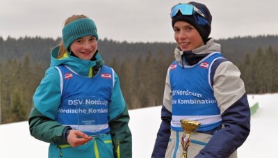 Vogtlands Ski-Nachwuchs überzeugt - Pia Loh und Fritz Ungethüm haben aus Sicht des Bundesstützpunktes in Klingenthal beim Nordcup am besten abgeschnitten.