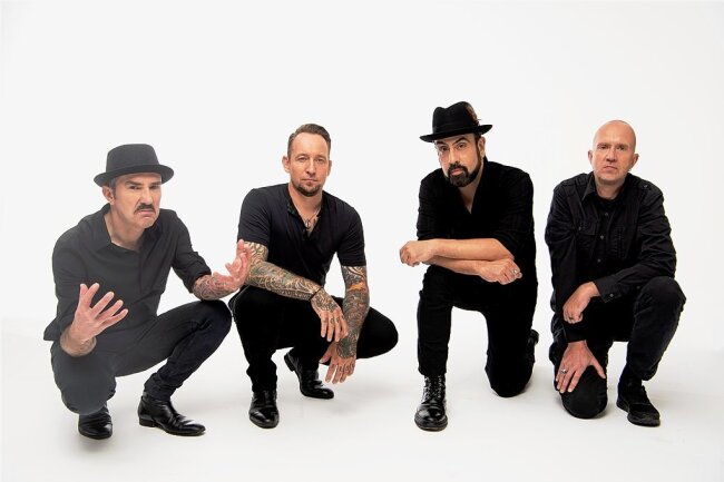 Die Band Volbeat. - Die Band Volbeat.
