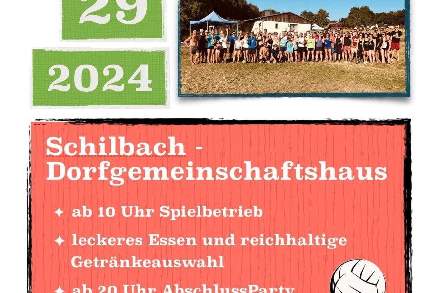 Volleyballturnier des VfB Schöneck feiert sein Comeback - Nach vier Jahren Pause wird in Schilbach wieder ein Turnier ausgetragen.