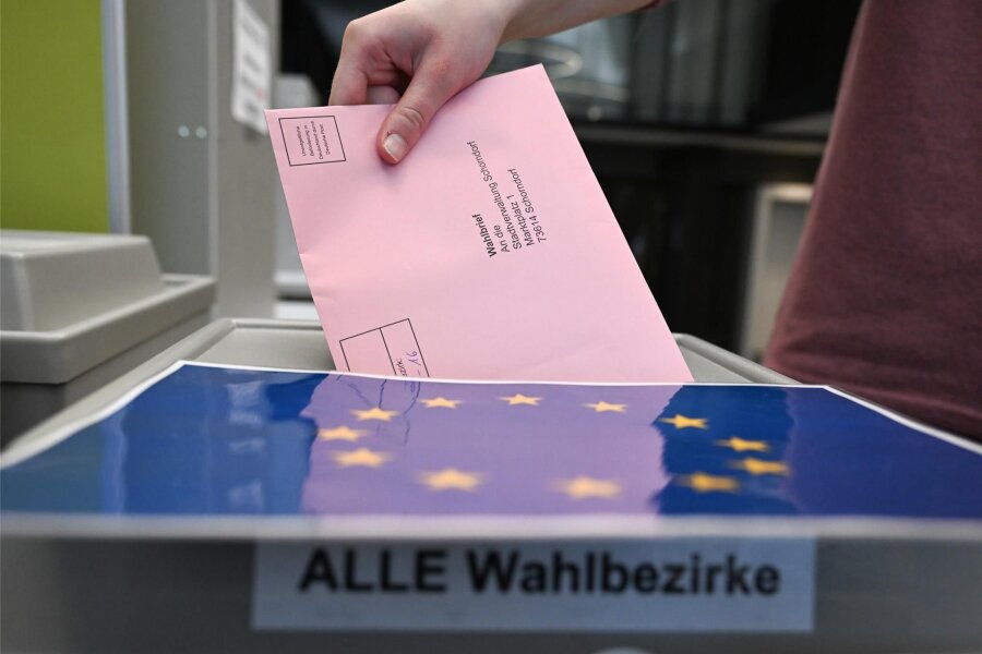 Vor der Europa- und Kommunalwahl: So spannend wird der Wahlsonntag in Sachsen - Für Europa, für Landkreise, Städte und Gemeinden: Etwa 3,3 Millionen Sachsen können am Sonntag ihre Stimme abgeben.