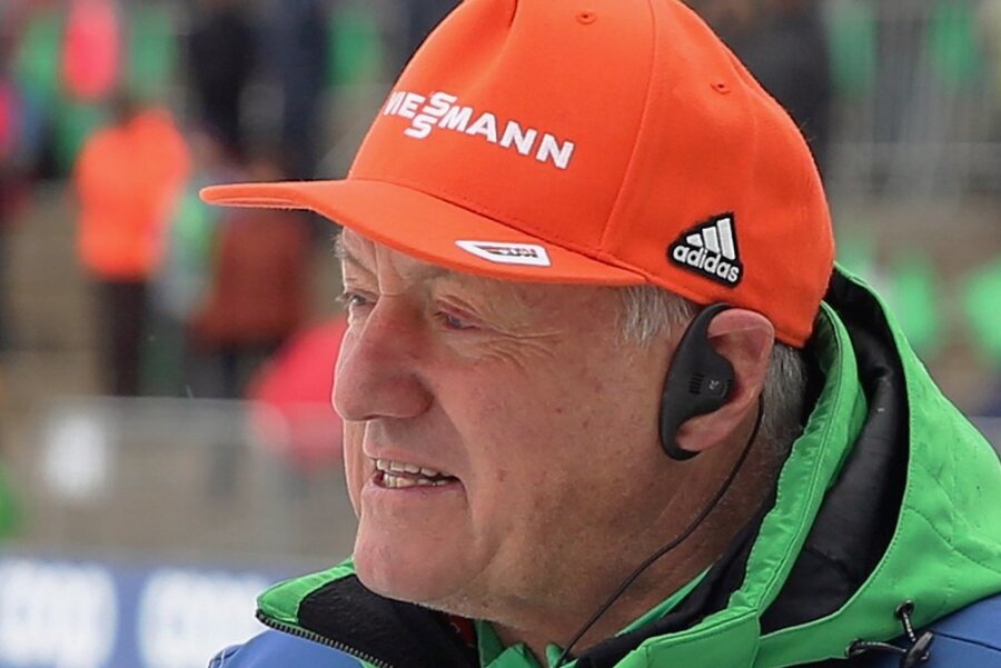 Georg Zipfel, der Rennchef vom Skiweltcup in Dresden. 
