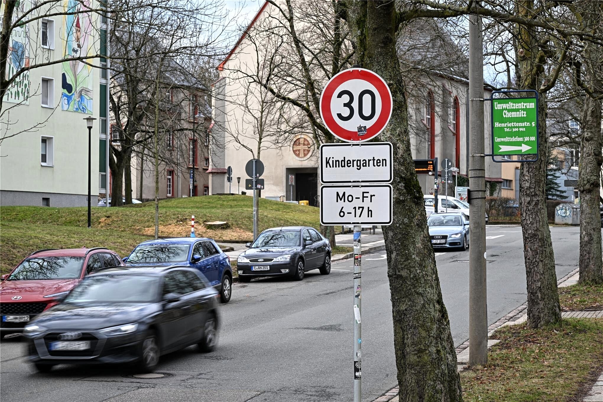Vorstoß in Chemnitz Bald mehr Tempo 30 auf der Weststraße?