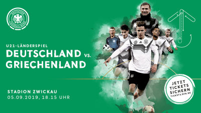 Vorverkauf für U-21-Länderspiel in Zwickau gestartet - 