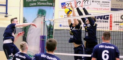 VSV-Volleyballer wollen dem Schlusslicht heimleuchten - Jonas Krug (links).
