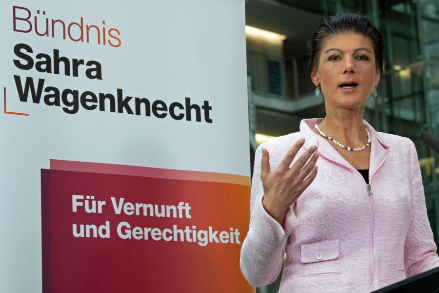 Wagenknecht-Partei gründet Saar-Landesverband - Sahra Wagenknechts Partei will bei der Kommunalwahl im Saarland in einzelnen Kommunen antreten.