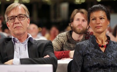 Wagenknecht und Bartsch - das ungleiche Linke-Duo - Verschiedene Ansichten, ein Team: Dietmar Bartsch und Sahra Wagenknecht sollen ab Herbst die neuen Chefs der Linksfraktion werden.