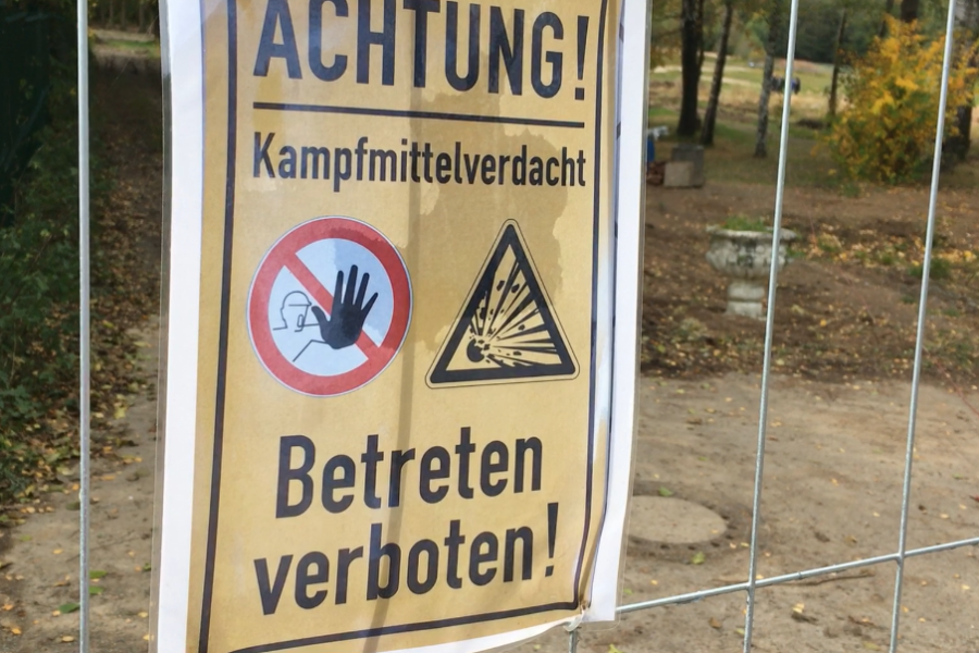 Waldbad: Erneut Kampfmittel gesprengt - 