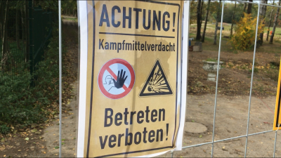Waldbad: Weitere Kampfmittel gesprengt - 