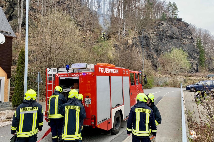 Waldbrand am Ottenstein - 
