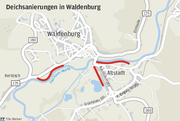 Waldenburg wartet weiter auf wichtige Deichsanierungen 