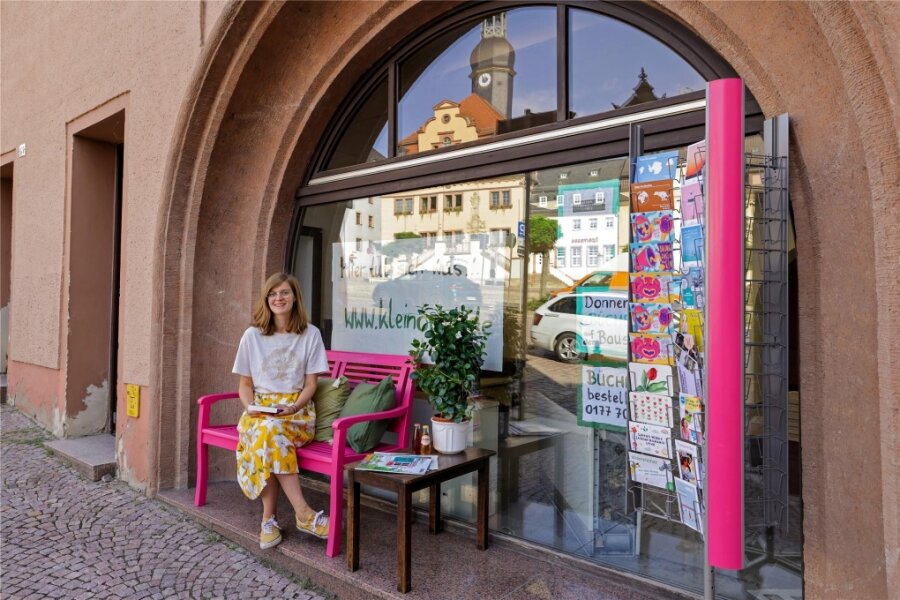 Waldenburger Markt bekommt ein Café - Susann Hoffmann will im August ihr Café mit Buchladen in Waldenburg eröffnen.