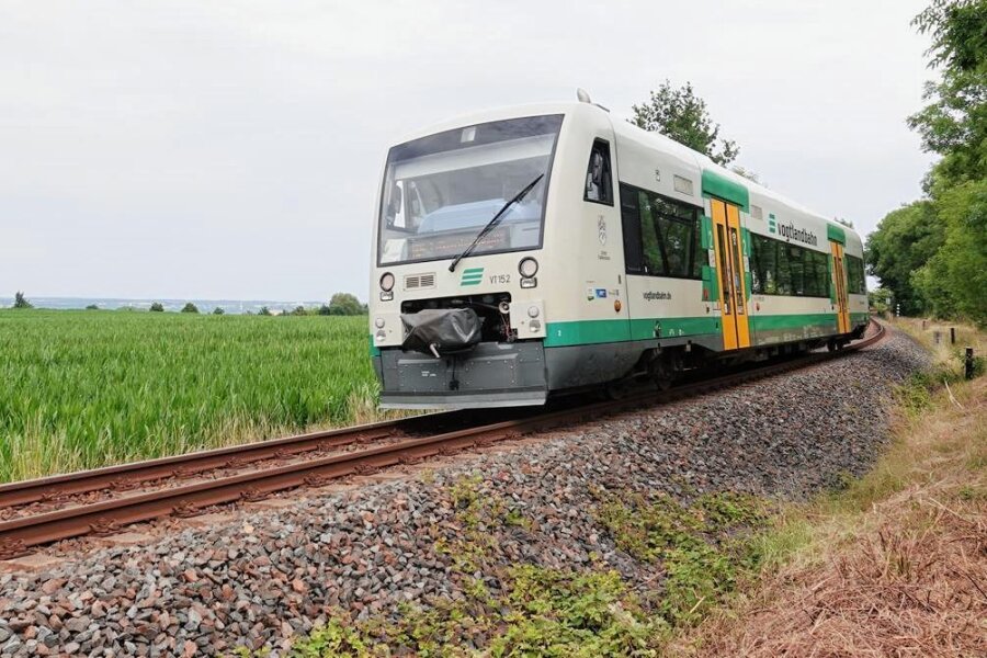 Warnstreik gestoppt: Was Fahrgäste der Vogtlandbahn jetzt beachten sollten - Die Vogtlandbahn soll nach der Streikabsage nun doch fahren.