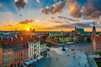Warschauer Sinfonie - auf Chopins Spuren - Zu Chopins Lebzeiten war die Altstadt von Warschau ein Armenviertel. Der Spross aus gutem Hause wäre da nie hingegangen. Heute lockt sie Touristen an. 