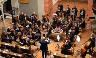 Warum das Ensemble Amadeus so viel probt wie noch nie - Das Ensemble Amadeus bei einem Konzert in der Kirche St. Martin Meerane. 